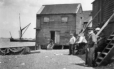 Whitstable oyster shed