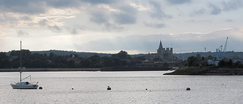 Medway - view of Rochester